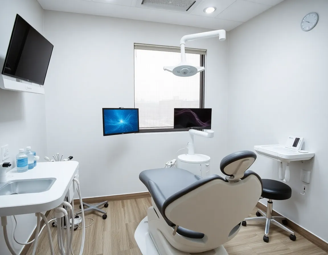 Studio dentistico moderno con tecnologie avanzate